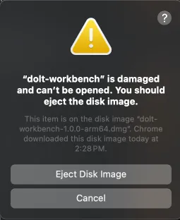 App is damaged