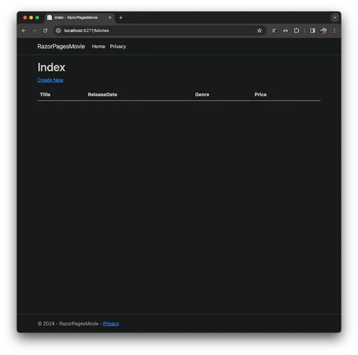 Dolt + ASP.NET Core