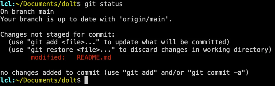 Git Status