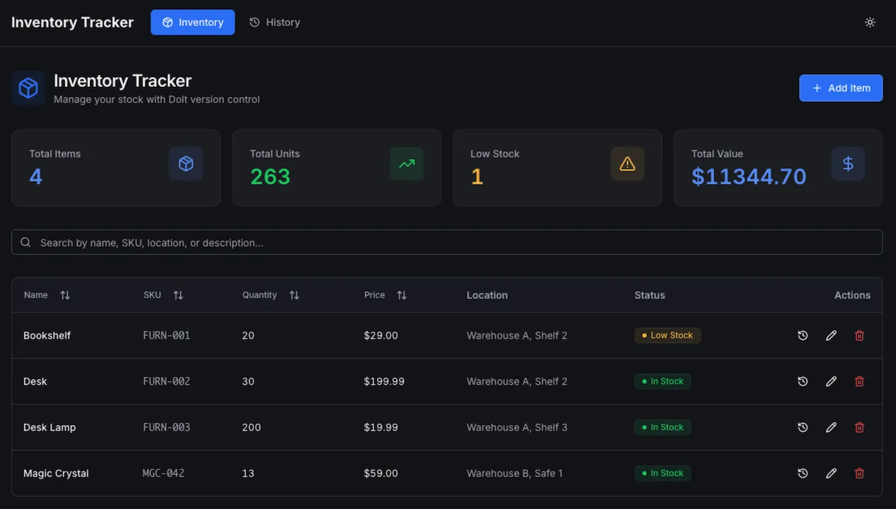 Replit Inventory Tracking App