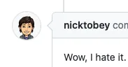Nick's comment on robot blog