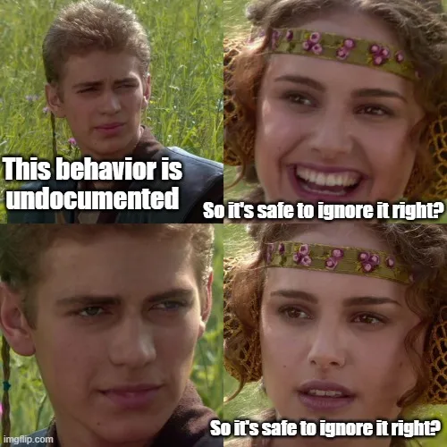 poor naive padme