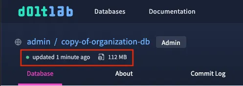 Data was copied successfully