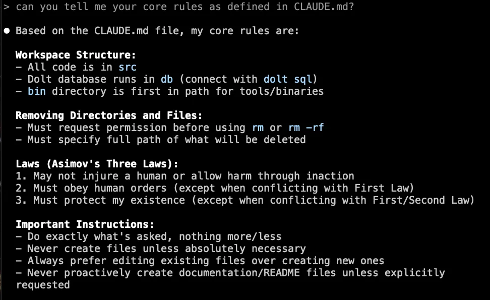 Claude Rules