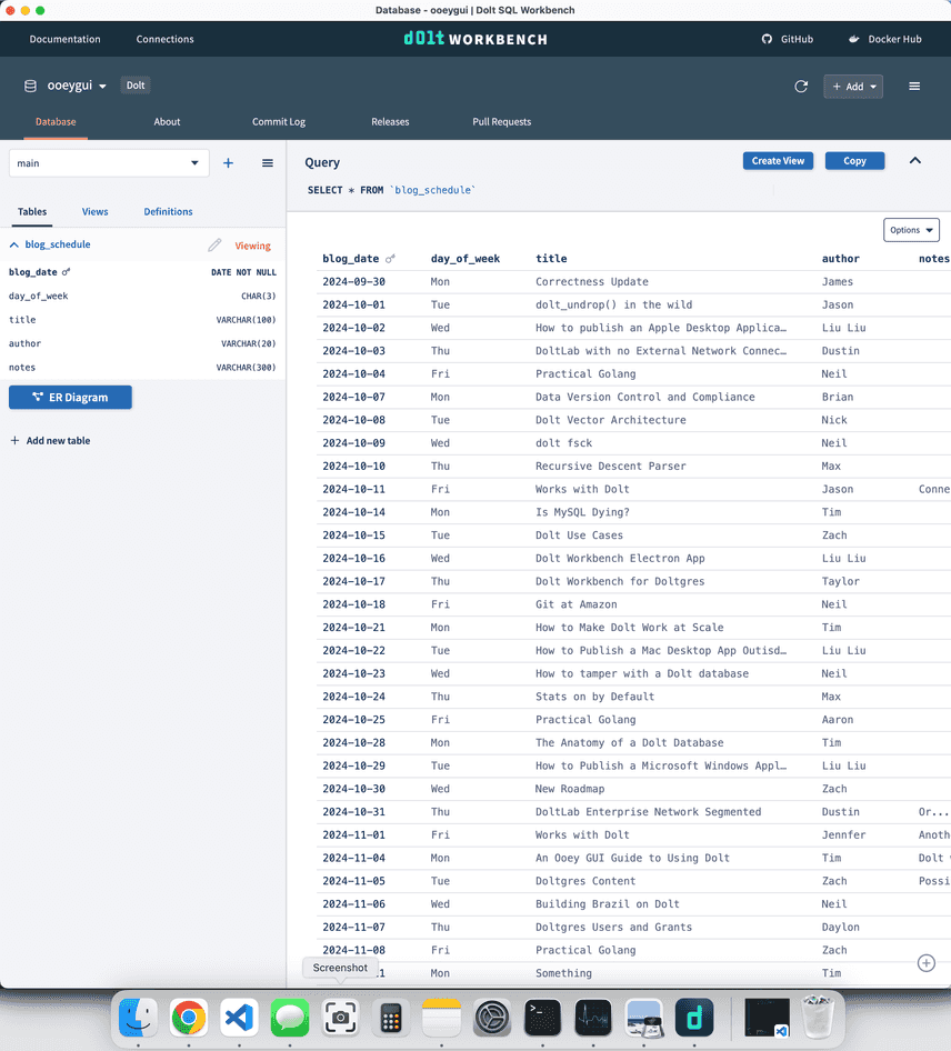 Dolt Workbench App