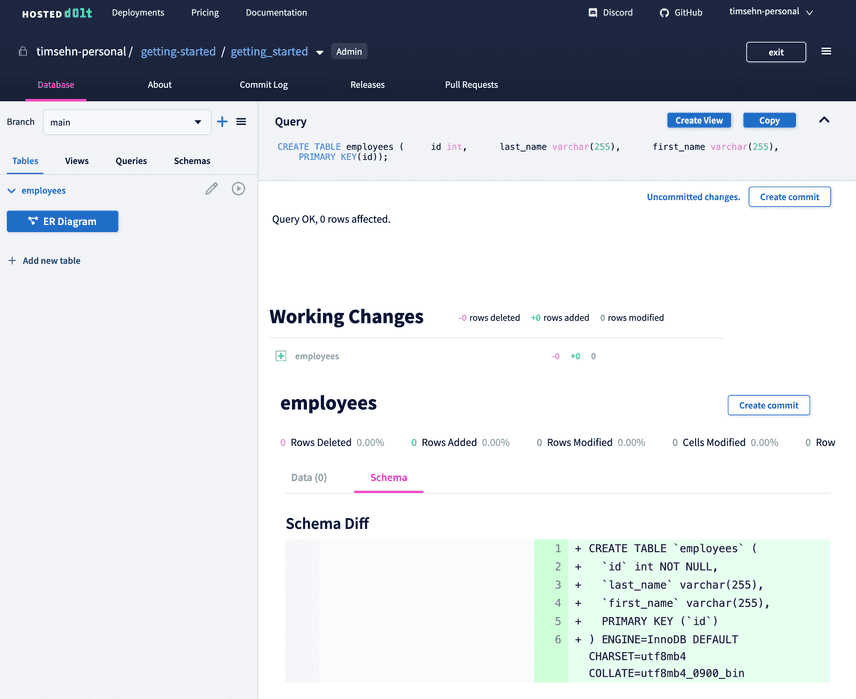 After Query Diff